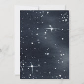 アウトオブザワールド宇宙宇宙飛行士ガール招待状 招待状 (裏面)