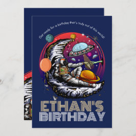 アウトオブザワールド誕生日 招待状