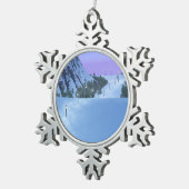 アウトオブフェアリーランドオーナメント スノーフレークピューターオーナメント (右)