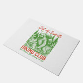 アウトオブブレススロッおもしろいスハイキングクラブ ドアマット (アングル)