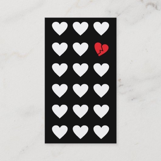 アウトキャストの愛 名刺 (正面)