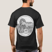 アウトサイドズインテントキャンプ Tシャツ (裏面)