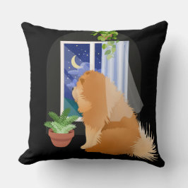 アウトザのどこかでチャウ装飾用クッション クッション