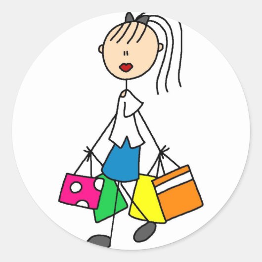 アウトショッピングシール ラウンドシール (正面)