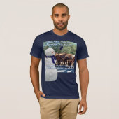 アウトソ霜の降りたーシングジョブ Tシャツ (正面フル)