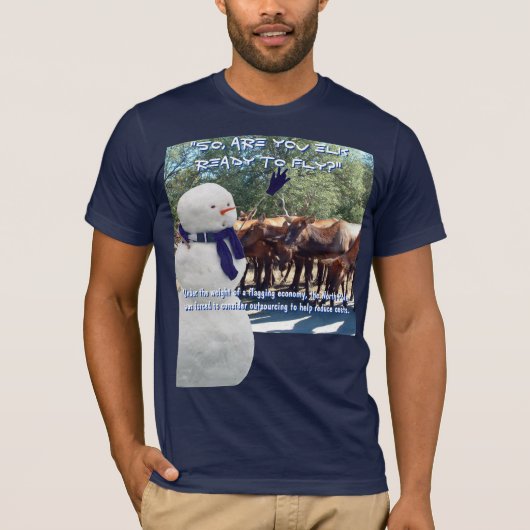 アウトソ霜の降りたーシングジョブ Tシャツ (正面)