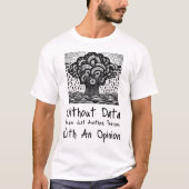 アウトデータTシャツ付き Tシャツ (正面)
