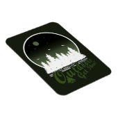 アウトドアがグリーンミッドナイトに到着 マグネット (右側)