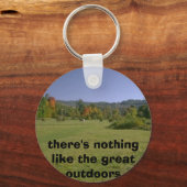 アウトドアに限る素晴らし キーホルダー (正面)