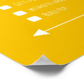 アウトドアのカップルのギフトバケットリストポスター ポスター (角)