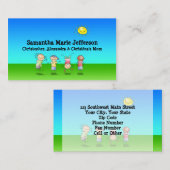 アウトドアのテレホンカード、個人的な使用を遊んでいる子供 コーリングカード (正面/裏面)