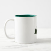 アウトドアの到着 ツートーンマグカップ (左)