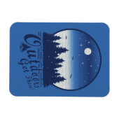 アウトドアの到着 マグネット (横)