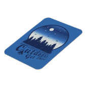 アウトドアの到着 マグネット (左側)