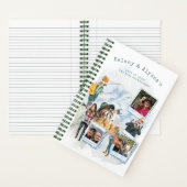 アウトドアの女の子 |アドベンチャーフォトスパイラルノートブック ノートブック (内側)