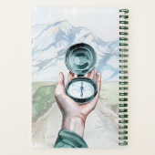 アウトドアの女の子 |アドベンチャーフォトスパイラルノートブック ノートブック (裏面)