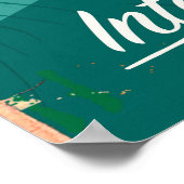 アウトドアの素晴らしヴィンテージのポスター ポスター (角)