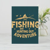 アウトドアの素晴らし探索:魚釣りと狩り 招待状 (スタンド正面)