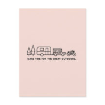 アウトドアはがきの時間を作素晴らし成