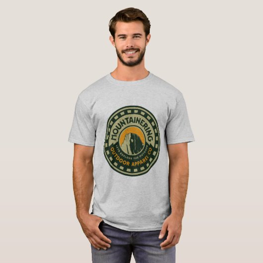 アウトドアを探索しよう Tシャツ (正面フル)