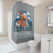 アウトドアを探索素晴らしする シャワーカーテン (インサイチュ)