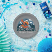 アウトドアを探索素晴らしする ペーパープレート (パーティー)