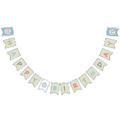 アウトドアアドベンチャーキャンピングハイキングキッズパーティー バンティングフラッグ (全)