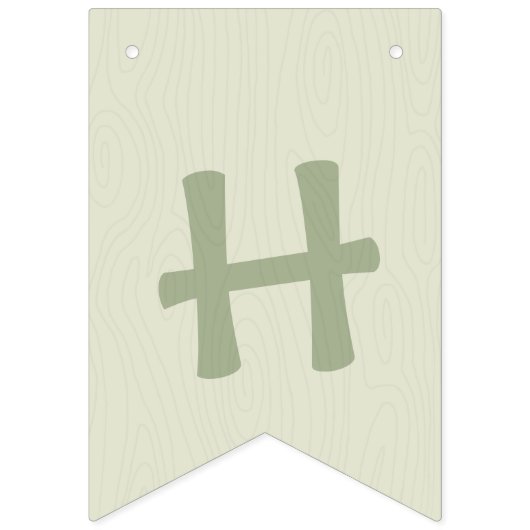 アウトドアアドベンチャーキャンピングハイキングキッズパーティー バンティングフラッグ (第2の旗)