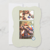 アウトドアアドベンチャーキャンピングハイキングキッズパーティー 招待状 (裏面)