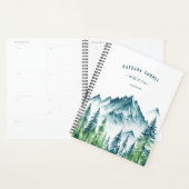 アウトドアアドベンチャートラベルガイドマウンテンパイン プランナー手帳 (ディスプレー)