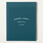 アウトドアアドベンチャートラベルガイドマウンテンパイン プランナー手帳 (裏面)