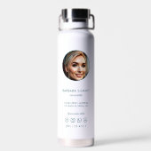 アウトドアアドベンチャートラベルマウンテンパインフォレスト ウォーターボトル (背面)