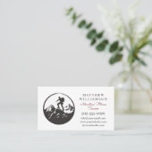 アウトドアアドベンチャーフィットネストレーナー 名刺 (スタンド正面)