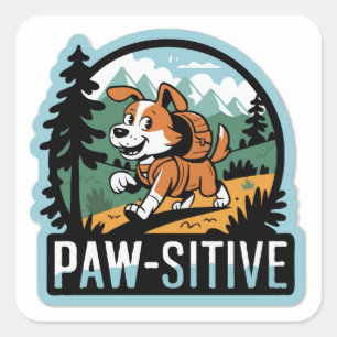 アウトドアアドベンチャー'ポーsitive'バイブドッグ スクエアシール