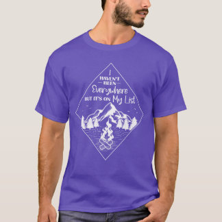 アウトドアアドベンチャー ハイキング キャンプ 山旅少年 Tシャツ
