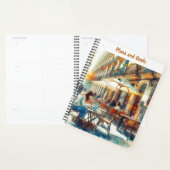 アウトドアカフェプランとゴール プランナー手帳 (ディスプレー)