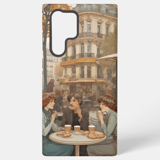 アウトドアカフェ SAMSUNG GALAXYケース (裏面)