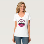 アウトドアガールズロゴ Tシャツ (正面フル)