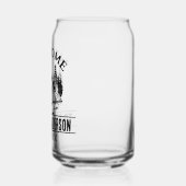 アウトドアキャビンパーソナライズされたファミリーコテージキャンプ ガラス缶 (左)