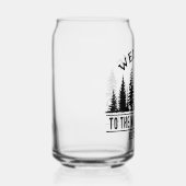 アウトドアキャプパーソナライズされたファミリーキャビン名 ガラス缶 (右)