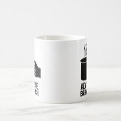 アウトドアキャンプデザイン コーヒーマグカップ (中央)