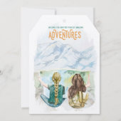 アウトドアシーガールズアドベンチャー誕生日カード (裏面)