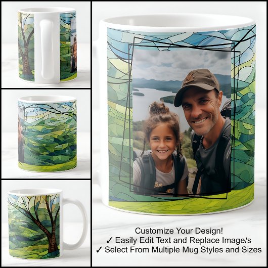 アウトドアスカウトガイドイベントトリップフォトカスタム022 コーヒーマグカップ