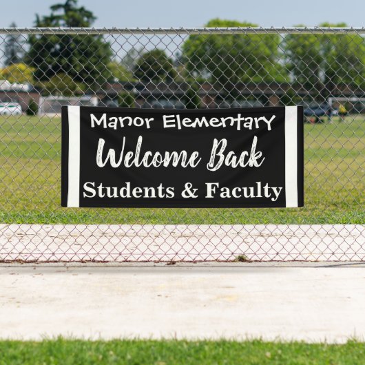 アウトドアスクールウェルカムバックバナー 横断幕 (インサイチュ)