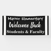 アウトドアスクールウェルカムバックバナー 横断幕 (横)