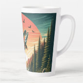 アウトドアスマンのマス自然 カフェラテマグ (右)