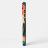 アウトドアスマンのマス自然 iPhoneケース (左側面)