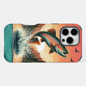 アウトドアスマンのマス自然 iPhoneケース (裏面横)