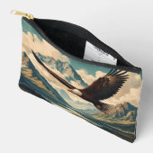 アウトドアスマンはげ鷲の山脈 アクセサリーポーチ (見開き)