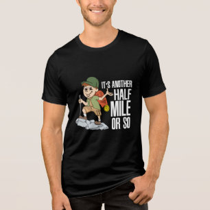 アウトドアトレイルハイカーもう半マイル トライブレンドTシャツ